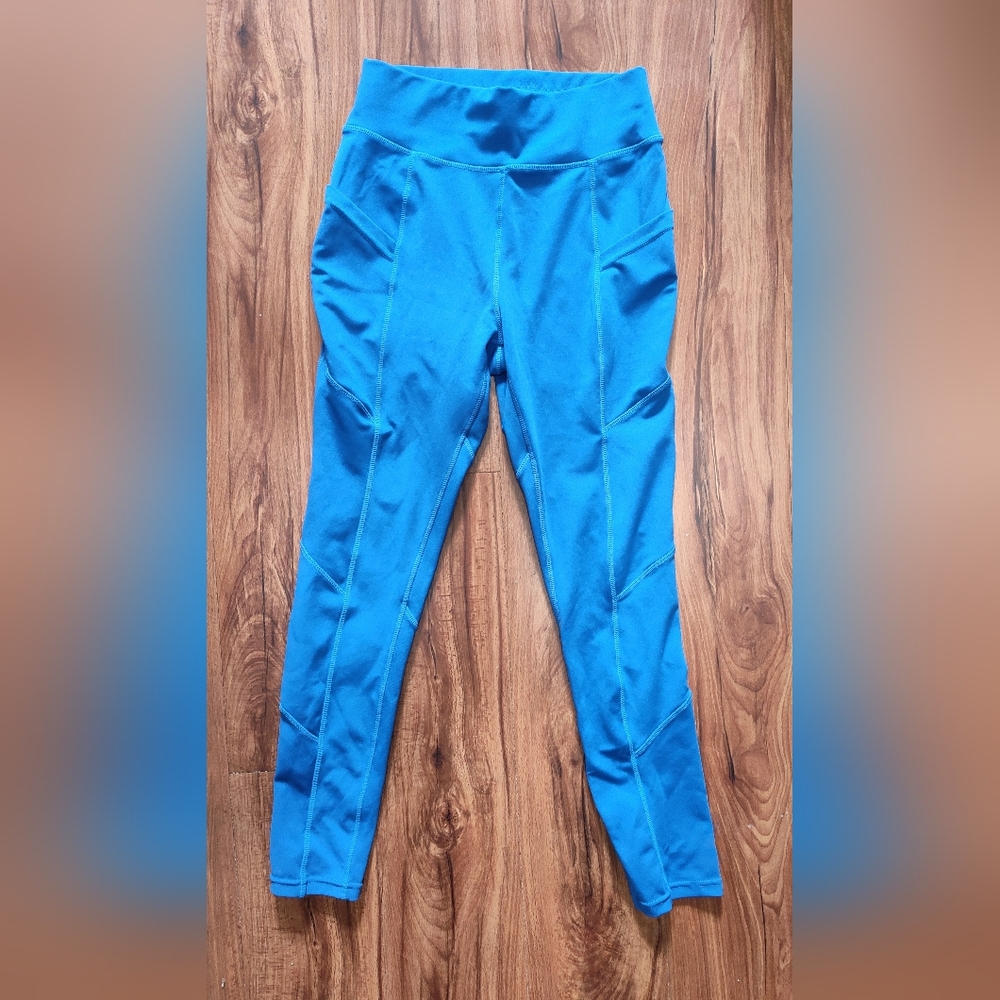 Pop fit Vibrant Blue Leggings Small